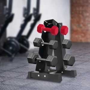 Home Gym Space-Saving  Metal Dumbbell Rack