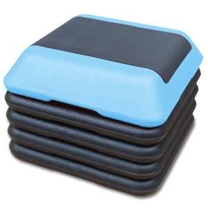 Height Adjustable Aerobics Platform Fitness Stepper