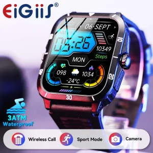 Smart Watch, Waterproof, Men 100+ Sport Mode
