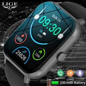 Waterproof Smart Watch Bluetooth. Women Men Watch